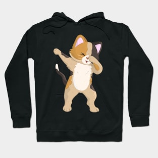 Cute Dabbing Cat Kitten Dab Hoodie